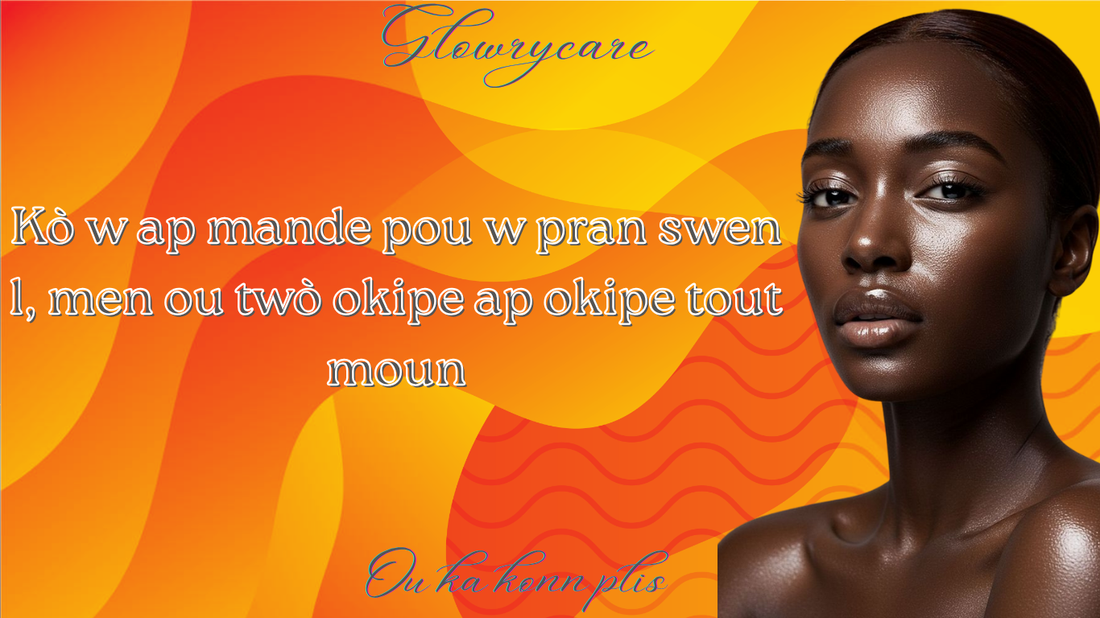Kò w ap mande pou w pran swen l, men ou twò okipe ap okipe tout moun
